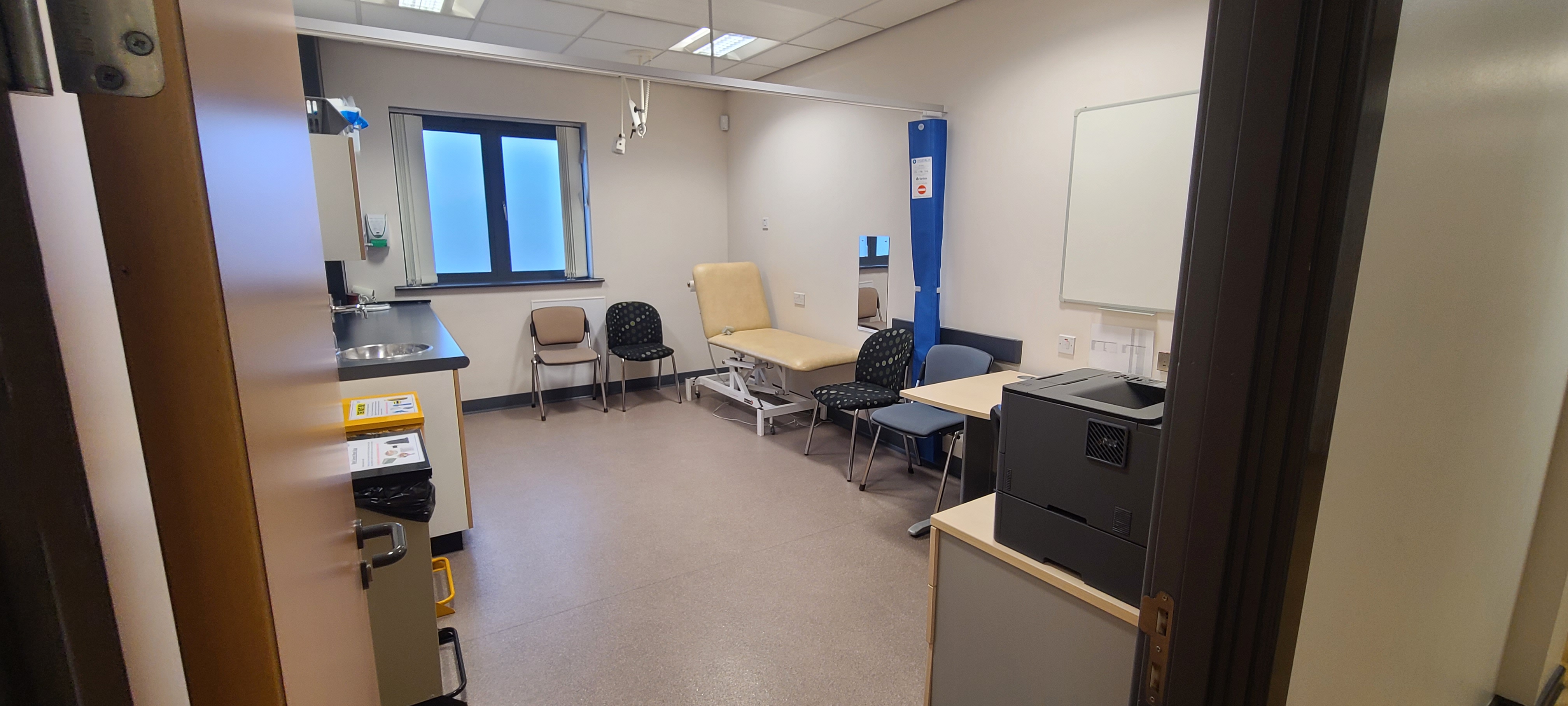 Treatment and examination room